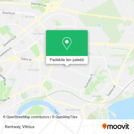 Rentway žemėlapis