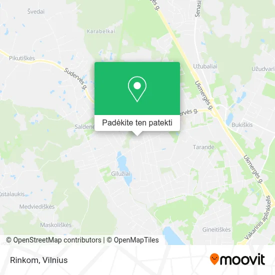 Rinkom žemėlapis