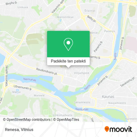 Renesa žemėlapis