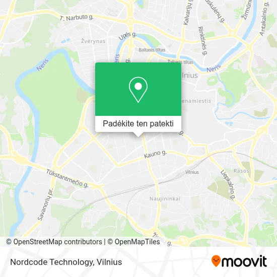 Nordcode Technology žemėlapis