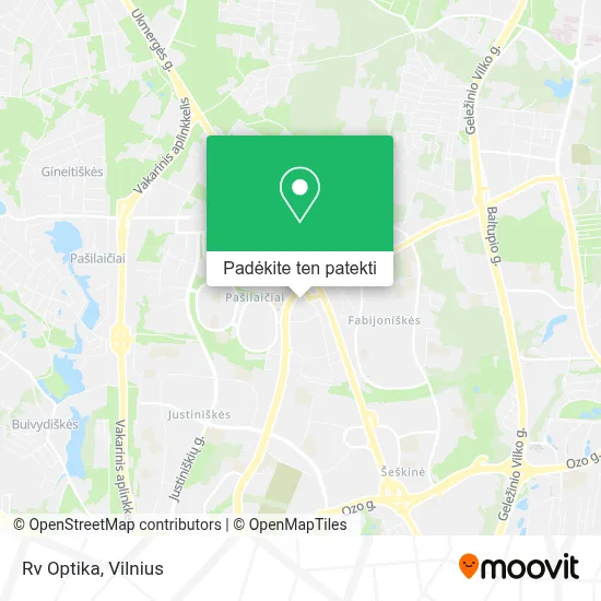 Rv Optika žemėlapis