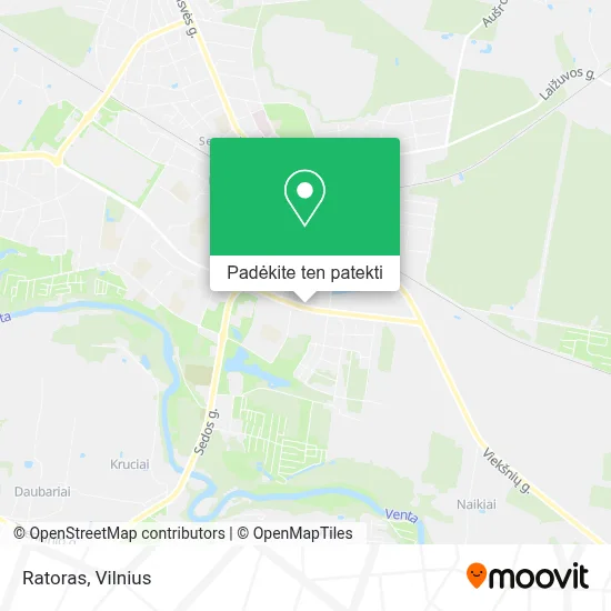 Ratoras žemėlapis