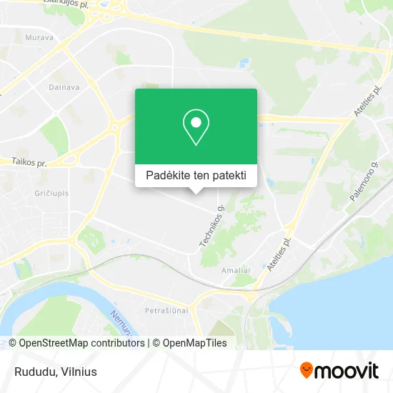 Rududu žemėlapis
