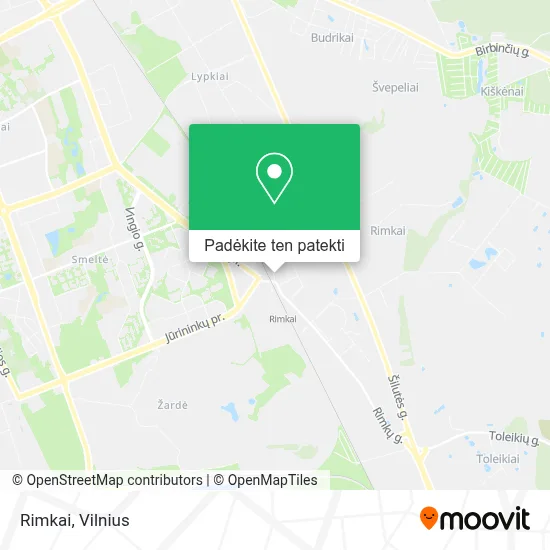 Rimkai žemėlapis