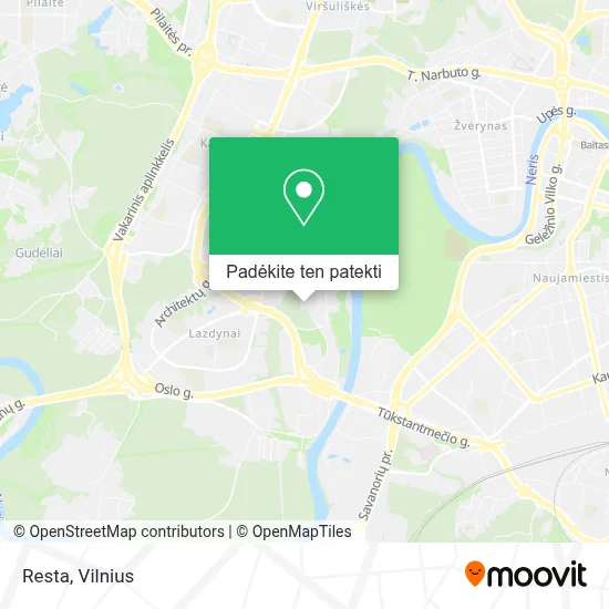 Resta žemėlapis