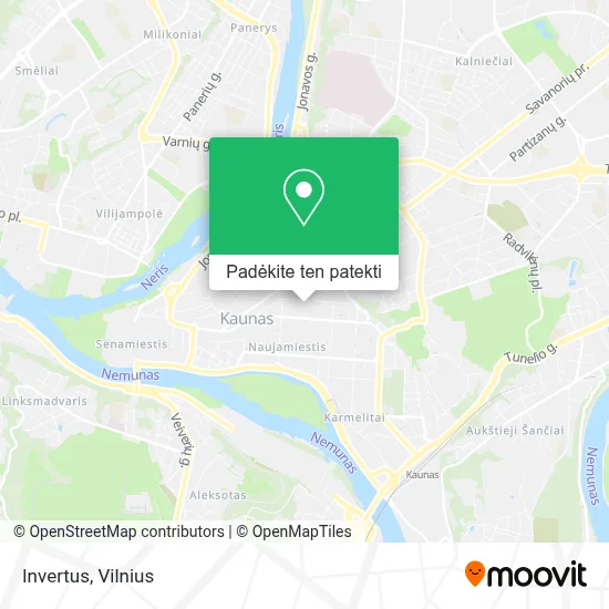 Invertus žemėlapis