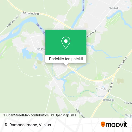 R. Ramono Imone žemėlapis