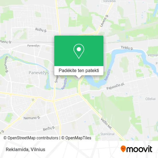 Reklamida žemėlapis