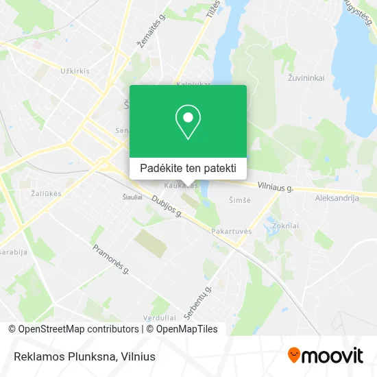 Reklamos Plunksna žemėlapis
