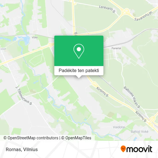 Rornas žemėlapis