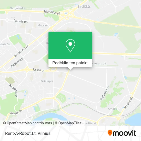 Rent-A-Robot.Lt žemėlapis
