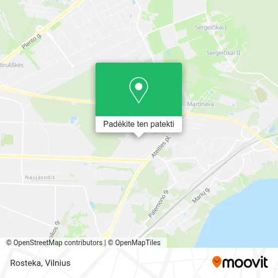 Rosteka žemėlapis