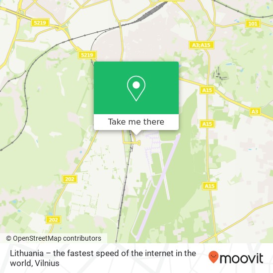 Lithuania – the fastest speed of the internet  in the world žemėlapis