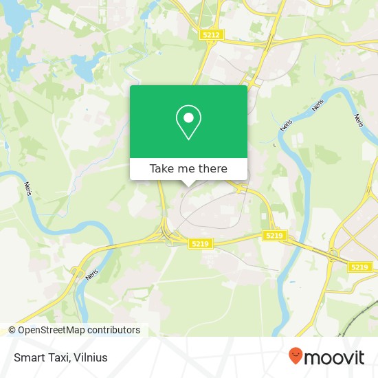 Smart Taxi žemėlapis