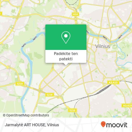 Jarmalytė ART HOUSE žemėlapis