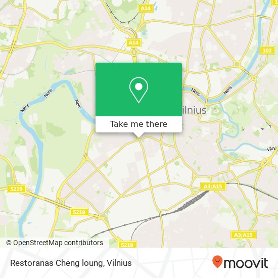 Restoranas Cheng loung žemėlapis