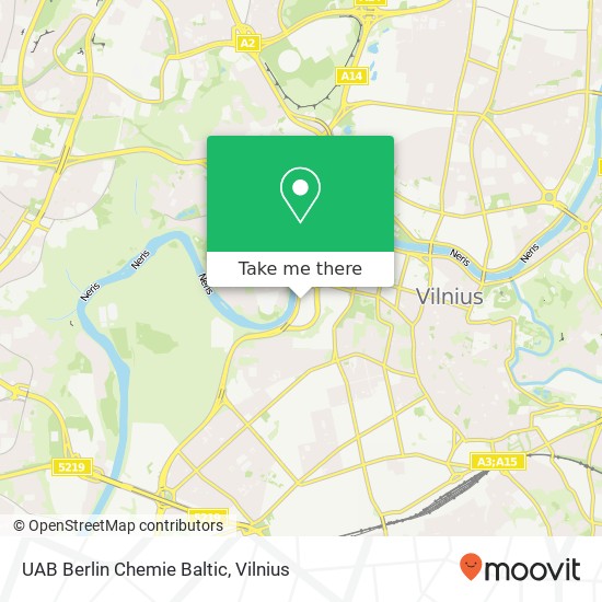UAB Berlin Chemie Baltic žemėlapis