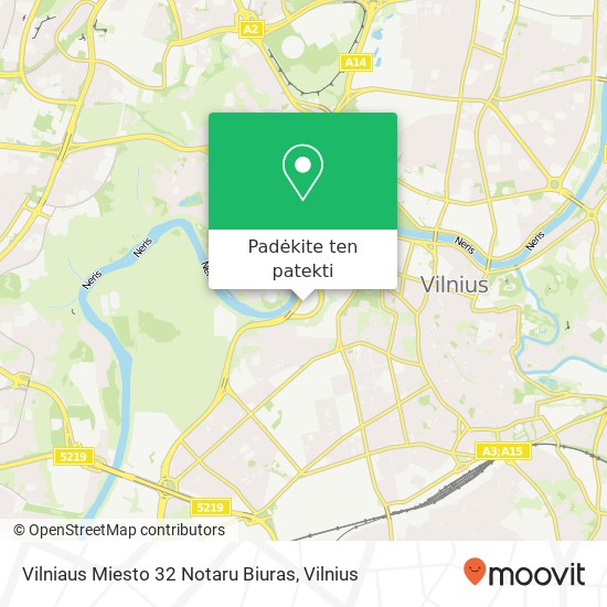 Vilniaus Miesto 32 Notaru Biuras žemėlapis