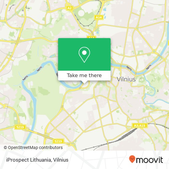 iProspect Lithuania žemėlapis