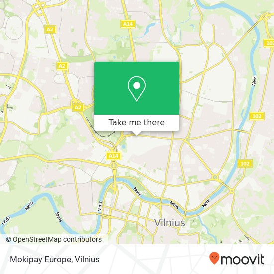 Mokipay Europe žemėlapis