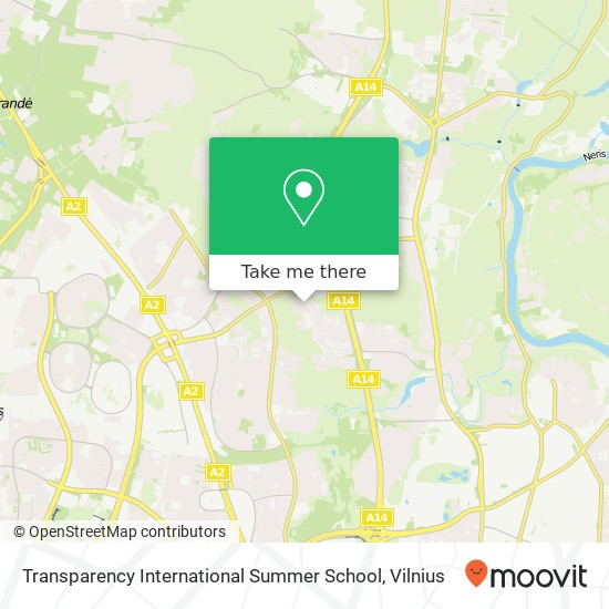 Transparency International Summer School žemėlapis