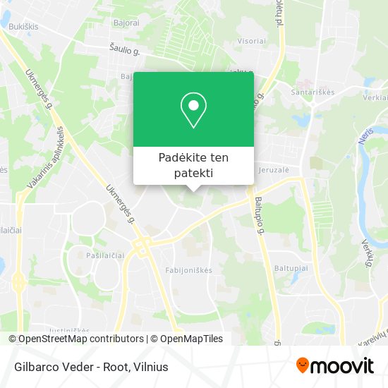 Gilbarco Veder - Root žemėlapis