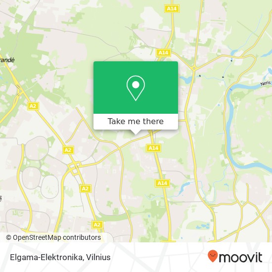 Elgama-Elektronika žemėlapis