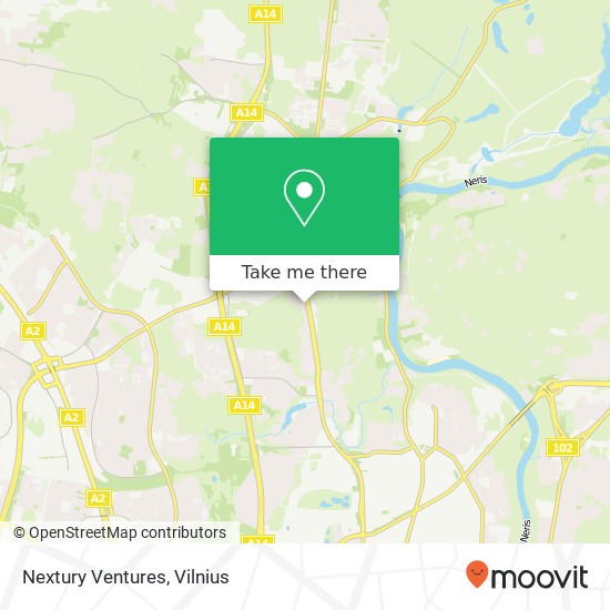 Nextury Ventures žemėlapis