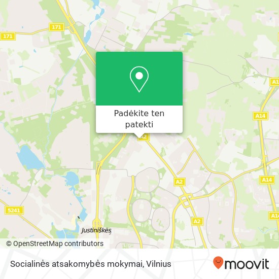 Socialinės atsakomybės mokymai žemėlapis