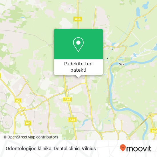 Odontologijos klinika. Dental clinic žemėlapis