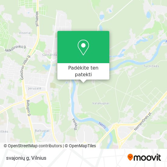 svajonių g žemėlapis