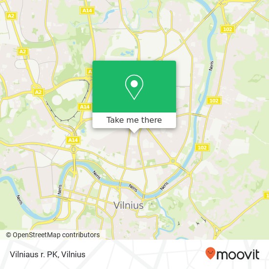 Vilniaus r. PK žemėlapis