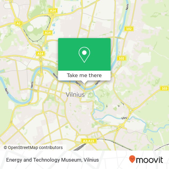 Energy and Technology Museum žemėlapis