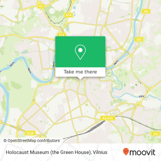 Holocaust Museum (the Green House) žemėlapis