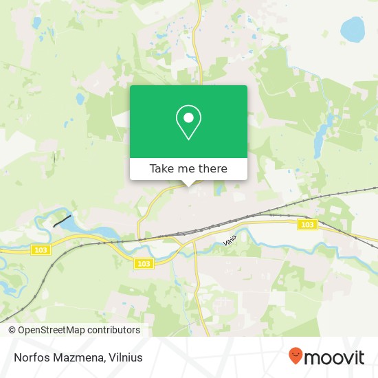 Norfos Mazmena žemėlapis