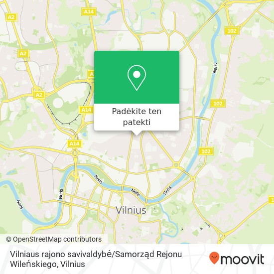 Vilniaus rajono savivaldybė / Samorząd Rejonu Wileńskiego žemėlapis