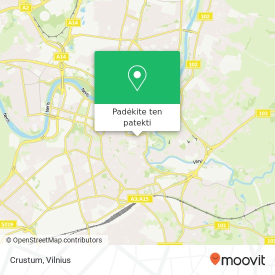 Crustum, Pilies gatvė 4 01403 Vilnius žemėlapis
