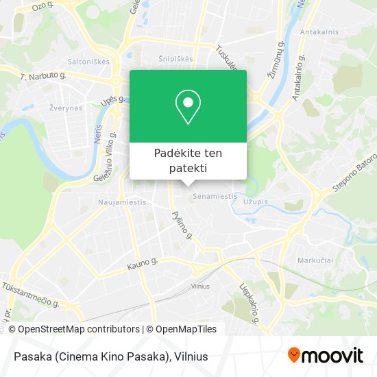 Pasaka (Cinema Kino Pasaka) žemėlapis