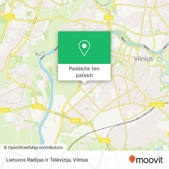 Lietuvos Radijas Ir Televizija žemėlapis
