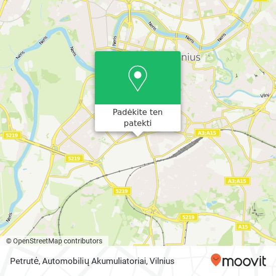 Petrutė, Automobilių Akumuliatoriai žemėlapis