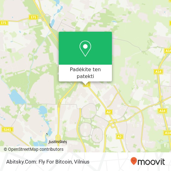 Abitsky.Com: Fly For Bitcoin žemėlapis