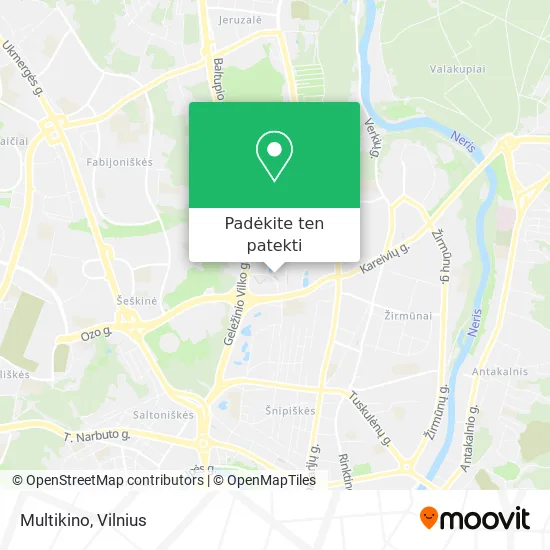 Multikino žemėlapis