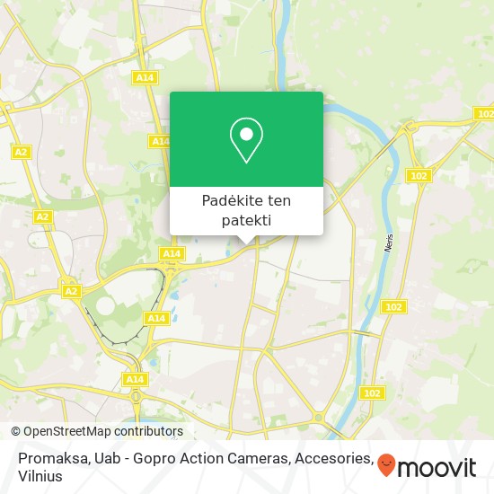 Promaksa, Uab - Gopro Action Cameras, Accesories žemėlapis