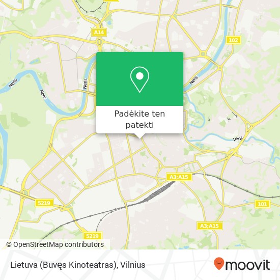 Lietuva (Buvęs Kinoteatras) žemėlapis