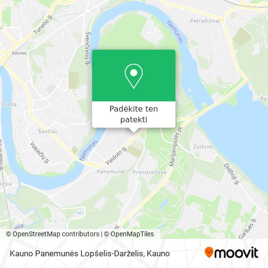 Kauno Panemunės Lopšelis-Darželis žemėlapis