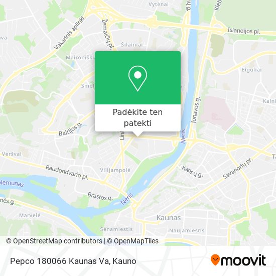 Pepco 180066 Kaunas Va žemėlapis