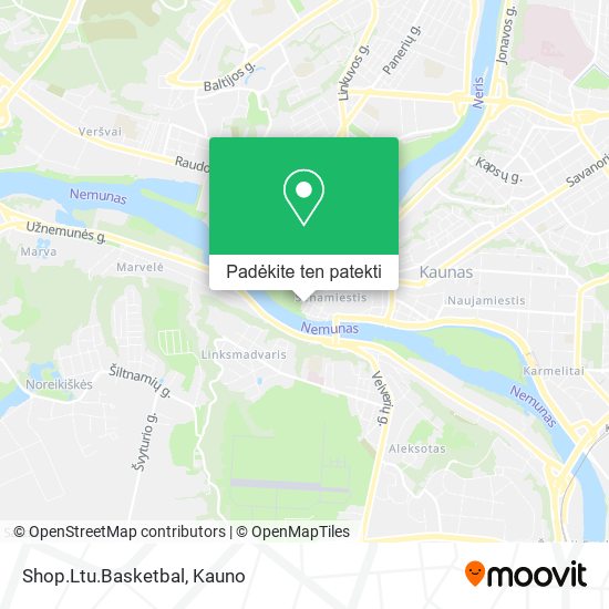 Shop.Ltu.Basketbal žemėlapis