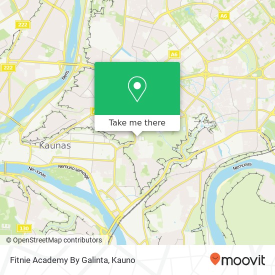 Fitnie Academy By Galinta žemėlapis
