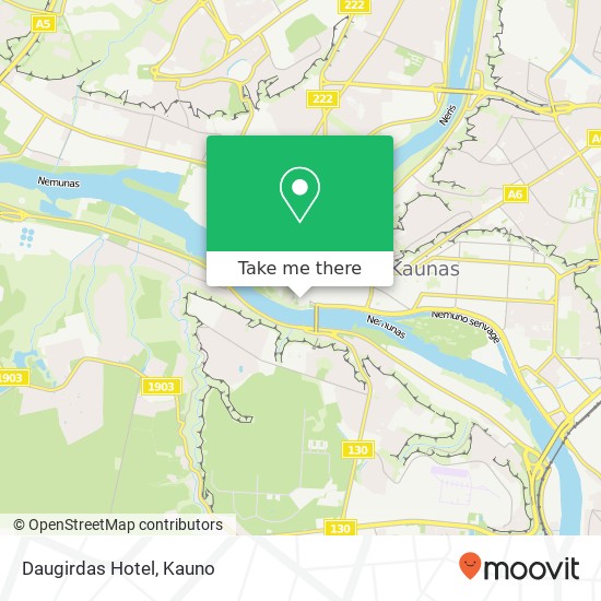 Daugirdas Hotel žemėlapis