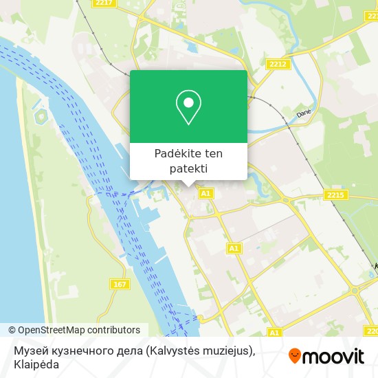 Музей кузнечного дела (Kalvystės muziejus) žemėlapis